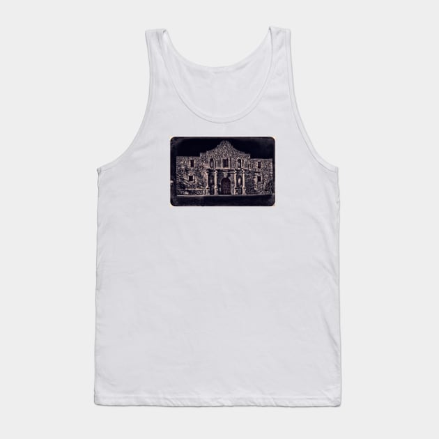 Remember The Alamo Tank Top by Chris Lord